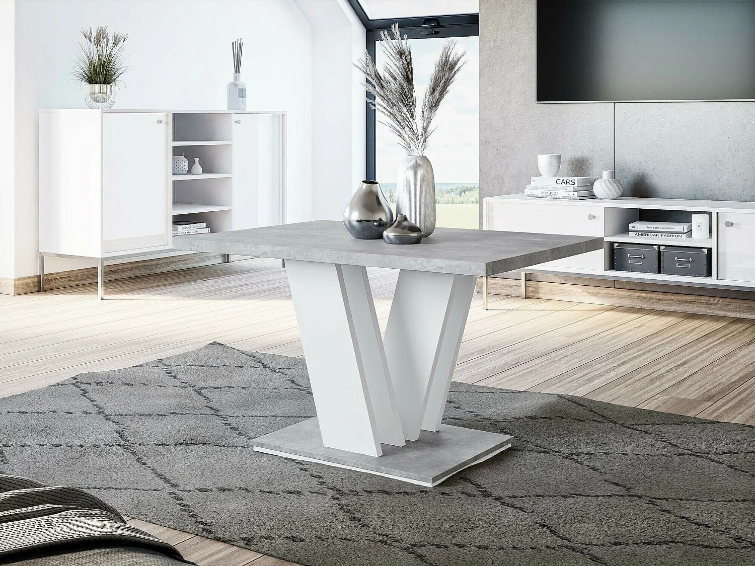 Mesa para revistas Goodyear 106, Angular, 6x7x10cm