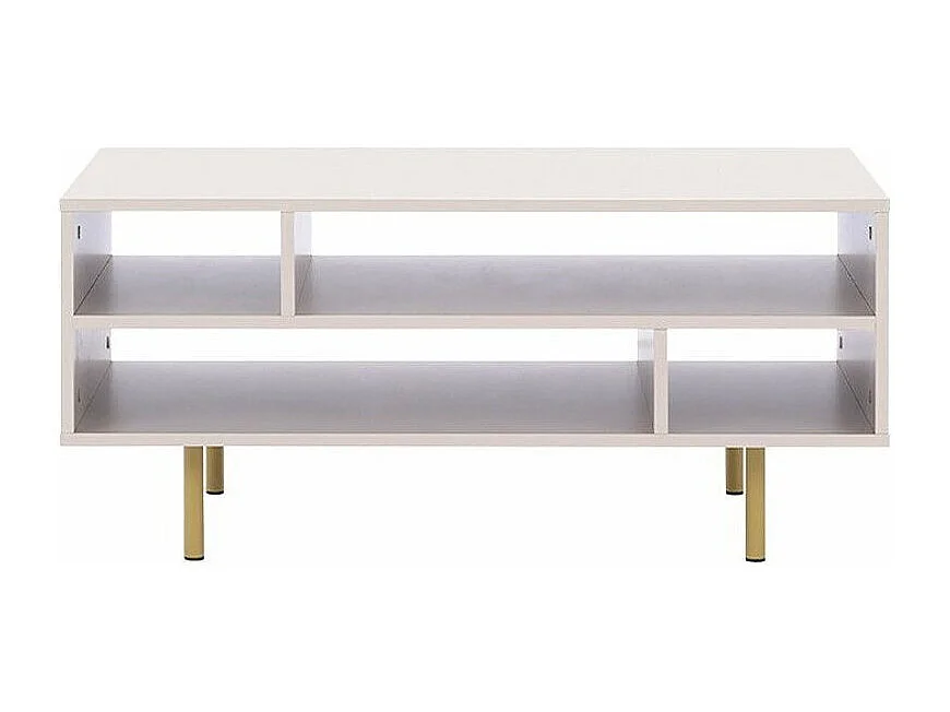 Table basse Virdomi 102, Cachemire, 45x60x100cm, Stratifié, Angulaire