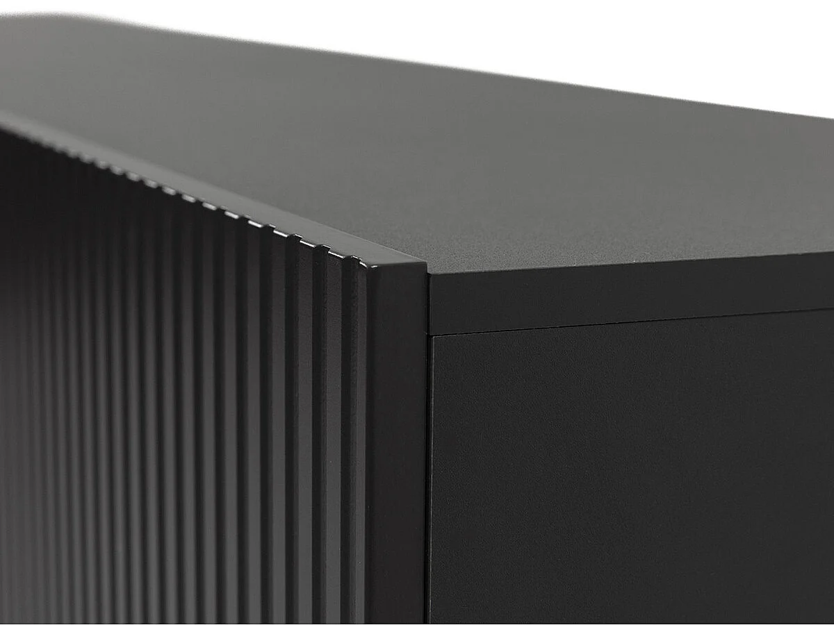 Table basse Remeta 101, Anthracite, 51x57x120cm, Stratifié, Angulaire