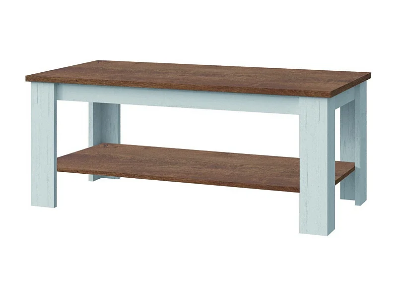 Mesa de café Parma A140, Lefkas roble|Pino Anderson, 51x60x120cm, Aglomerado laminado