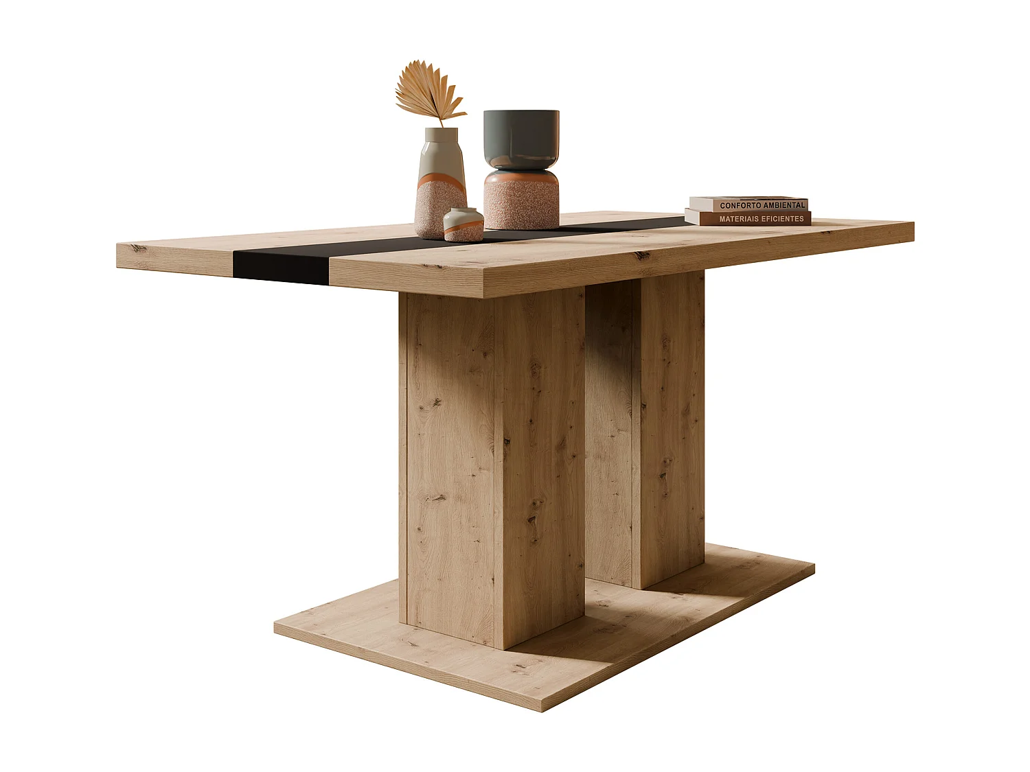 Mesa para revistas Tucson 147, Placa de aglomerado laminado, 5x6x11cm