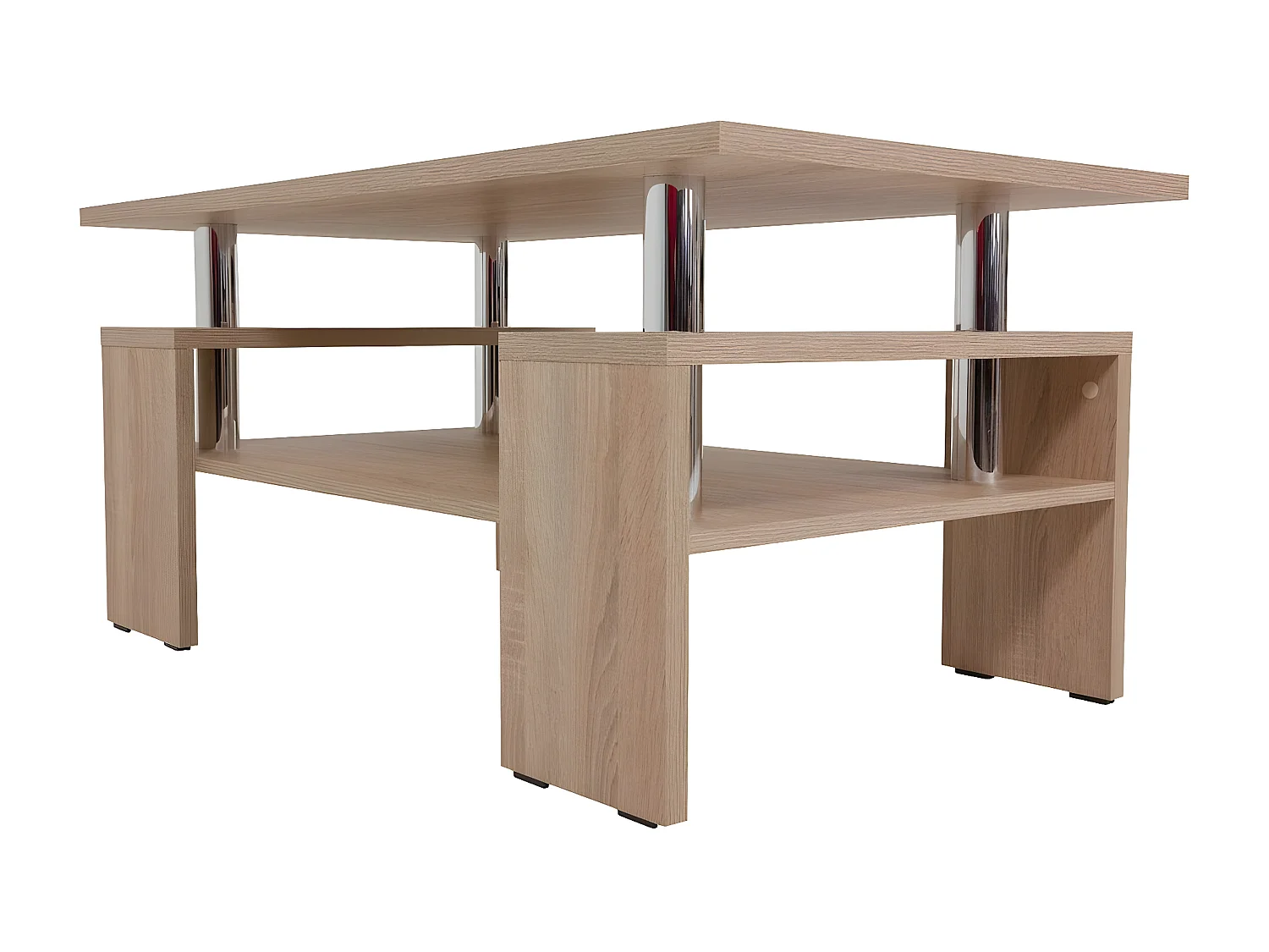 Tavolino da caffè Providence 124, Sonoma quercia, 50x60x110cm, Truciolare laminato