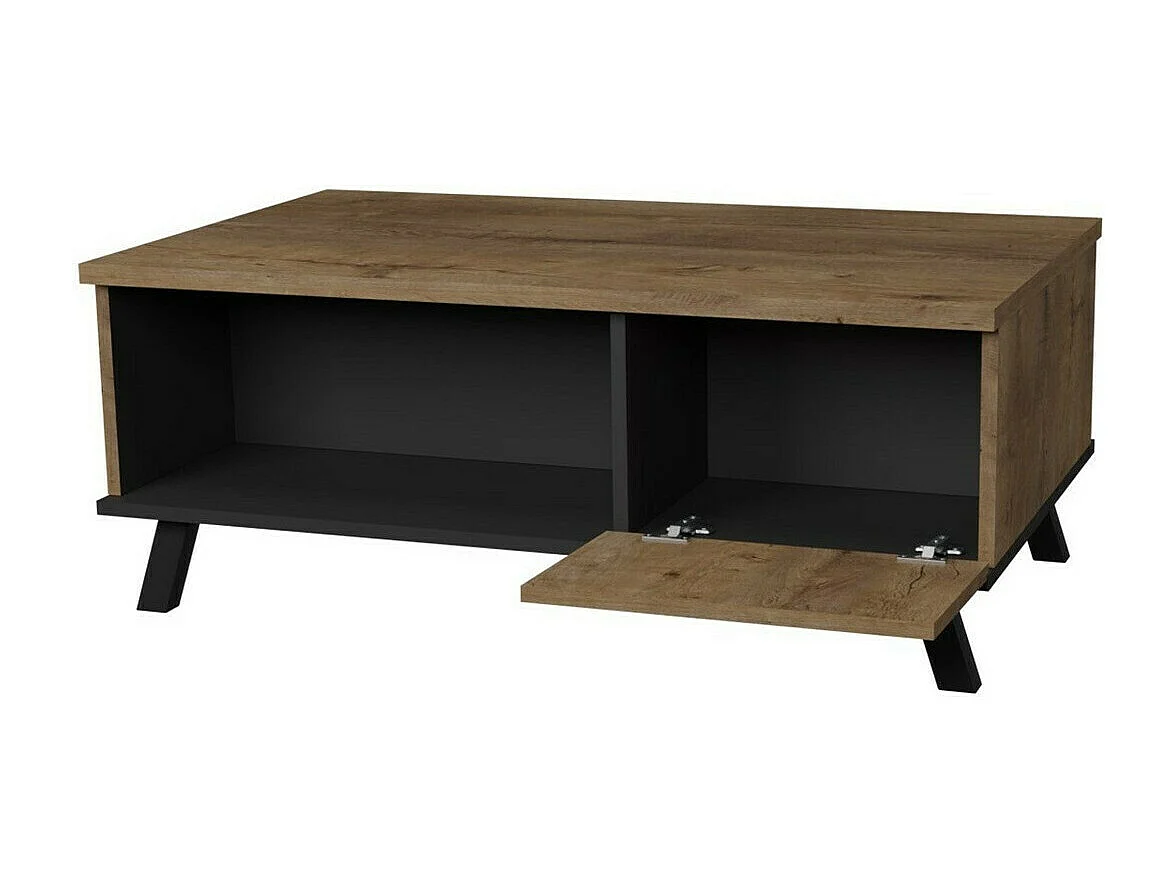 Mesa para revistas Talsere 107, Placa de aglomerado laminado, 4x6x10cm