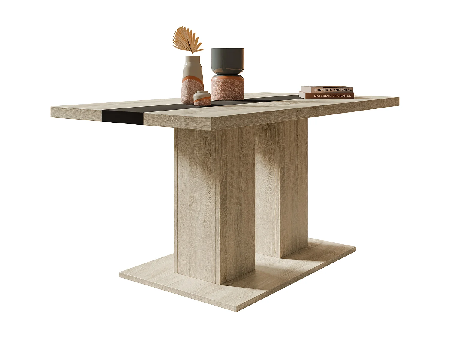 Mesa para revistas Tucson 147, Placa de aglomerado laminado, 5x6x11cm