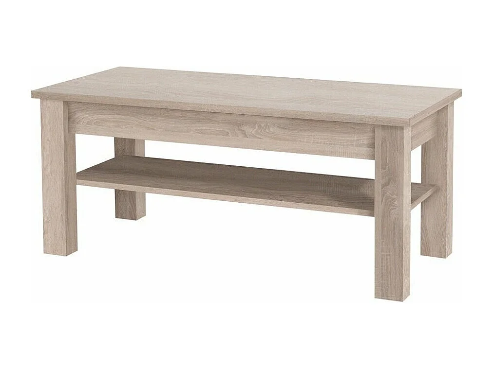 Mesa para revistas Melfeli 116, Placa de aglomerado laminado, 5x6x11cm