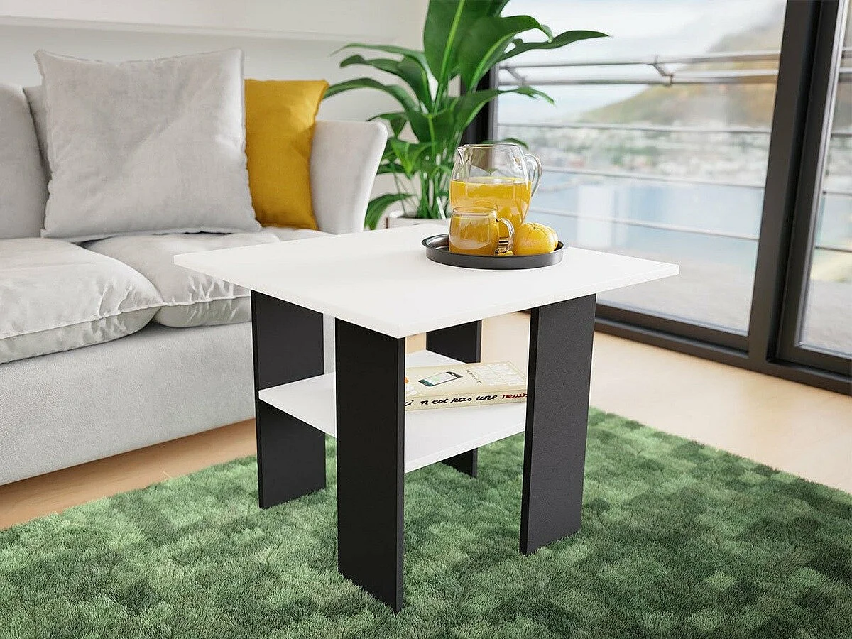 Mesa para revistas Reading 102, Placa de aglomerado laminado, 5x6x6cm