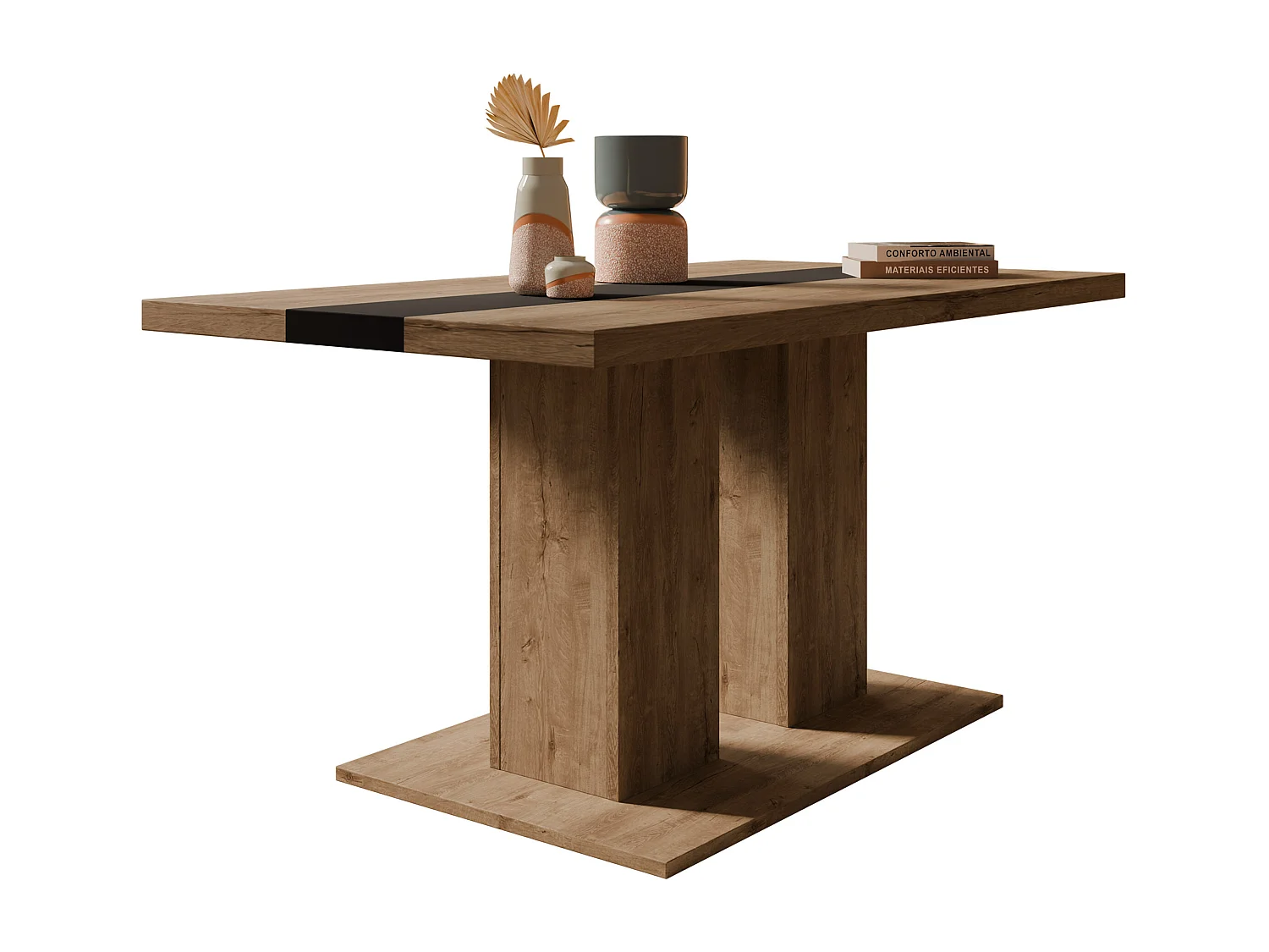 Mesa para revistas Tucson 147, Placa de aglomerado laminado, 5x6x11cm