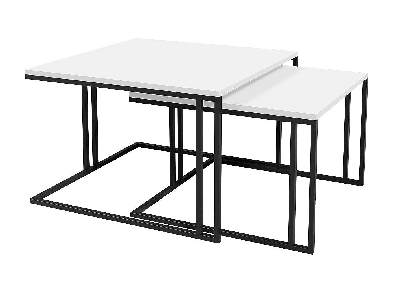 Conjunto de mesa de centro Oswego 110, Angular, 5x8x8cm