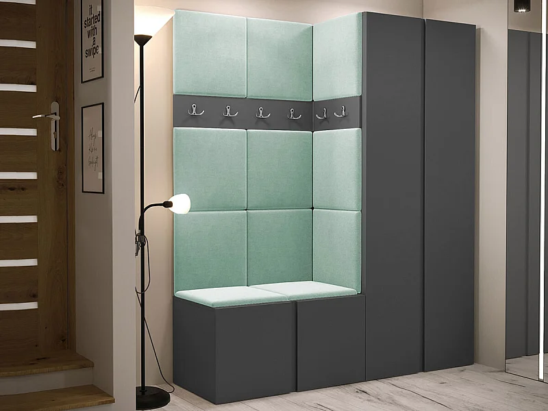 Conjunto para corredor Hartford 266, Colocado, 19x16x5cm