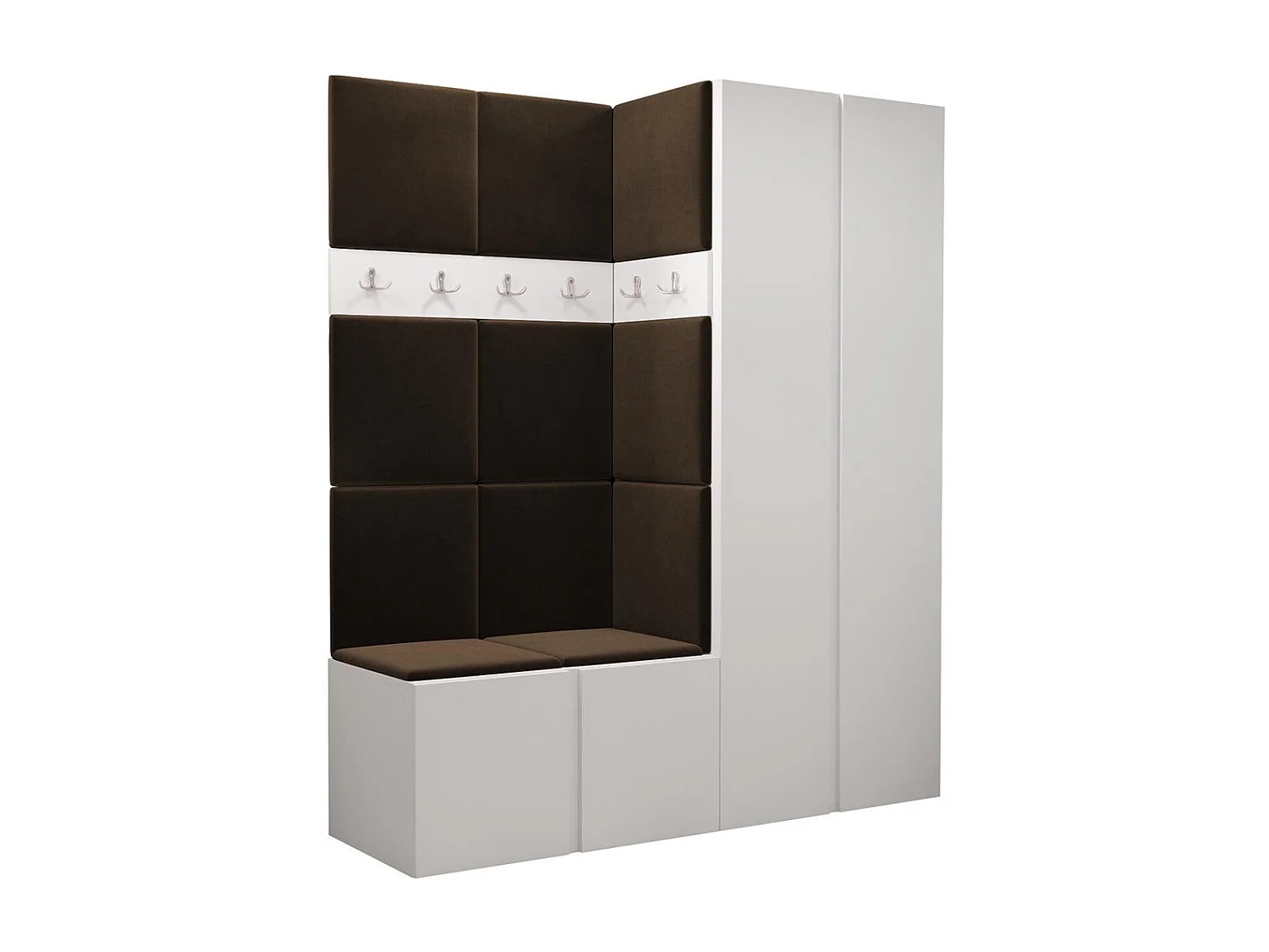 Conjunto para corredor Hartford 266, Colocado, 19x16x5cm