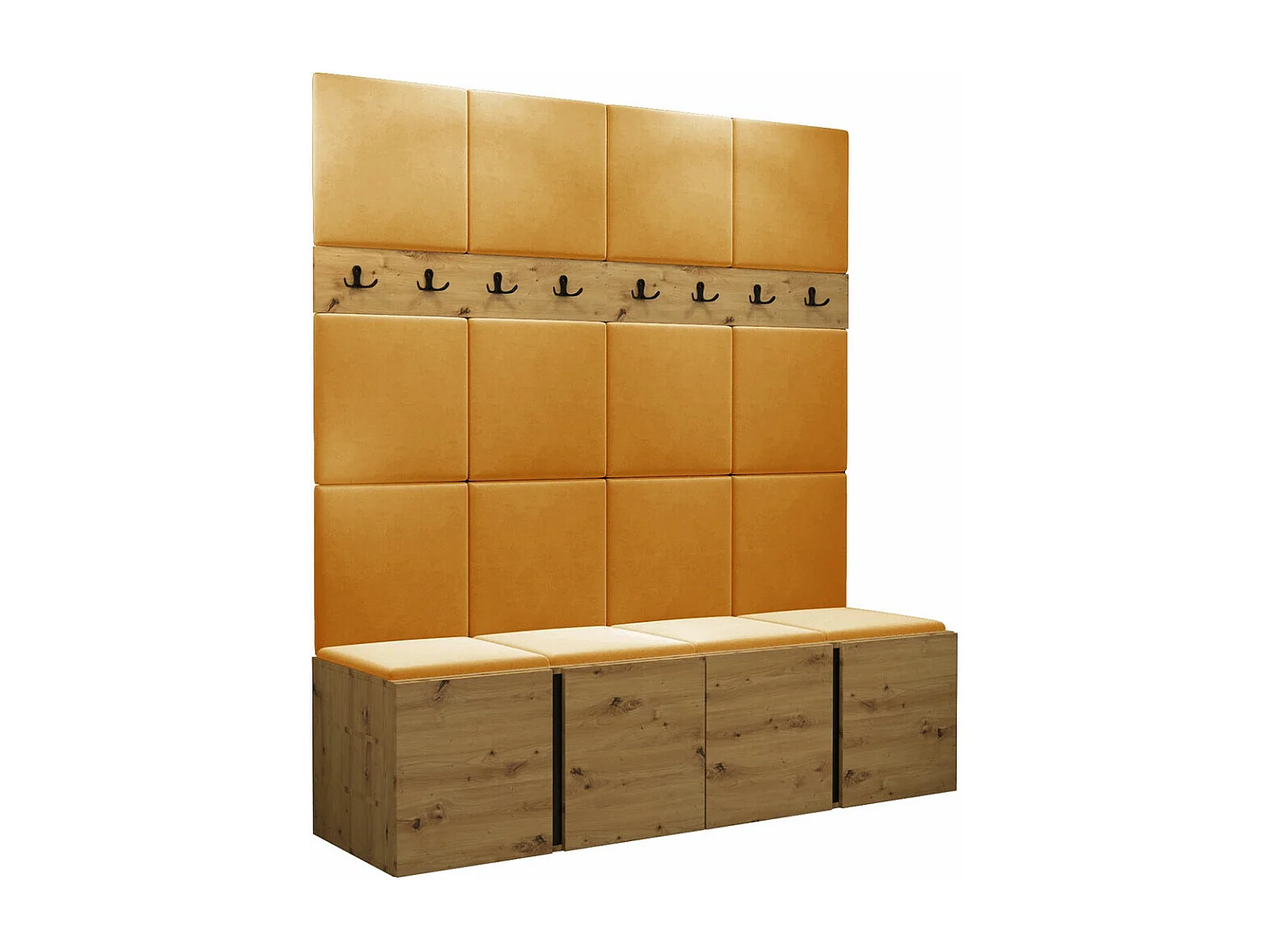 Conjunto para corredor Hartford 268, Colocado, 19x17x5cm