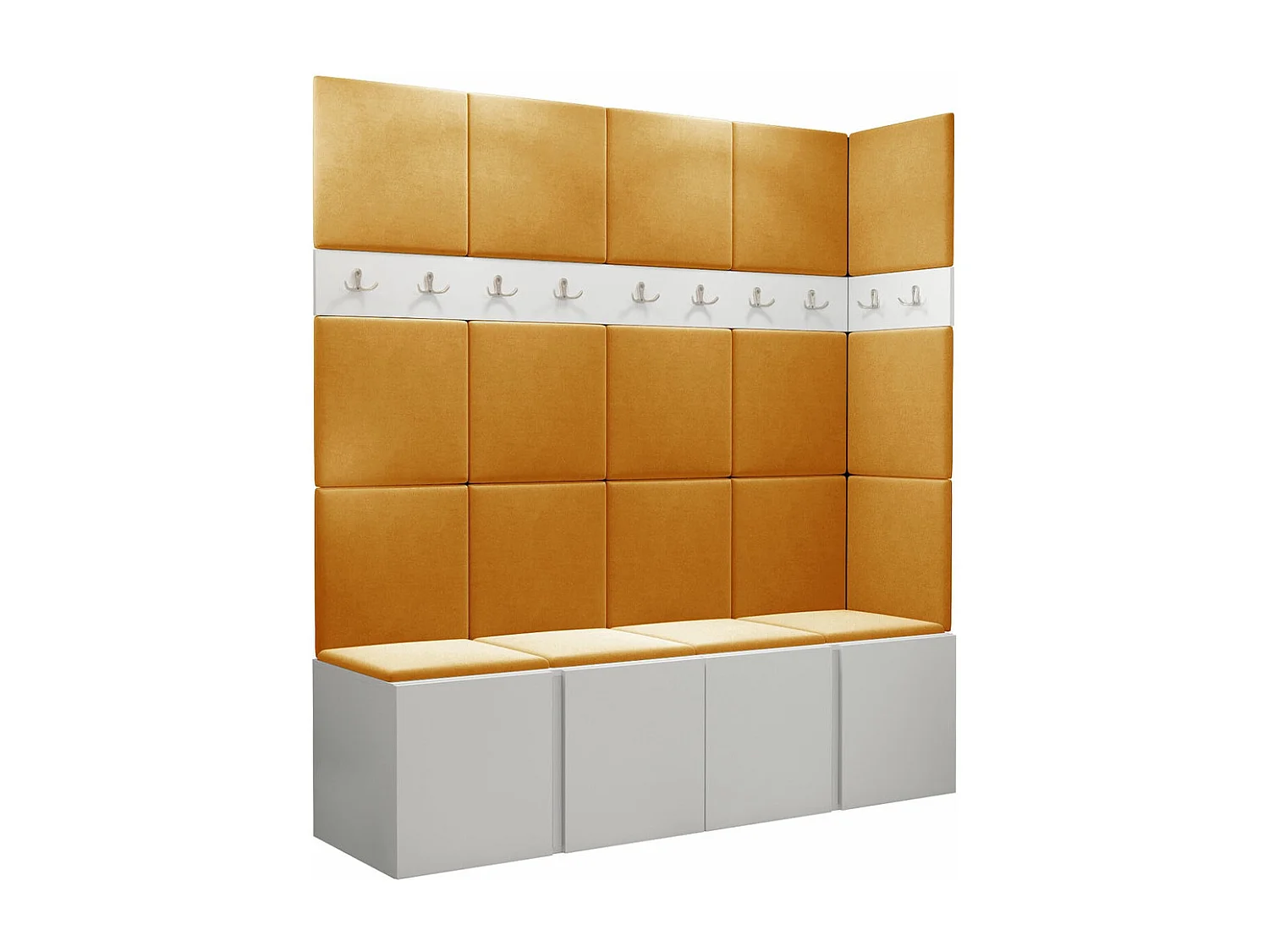 Conjunto para corredor Hartford 265, Colocado, 19x17x5cm