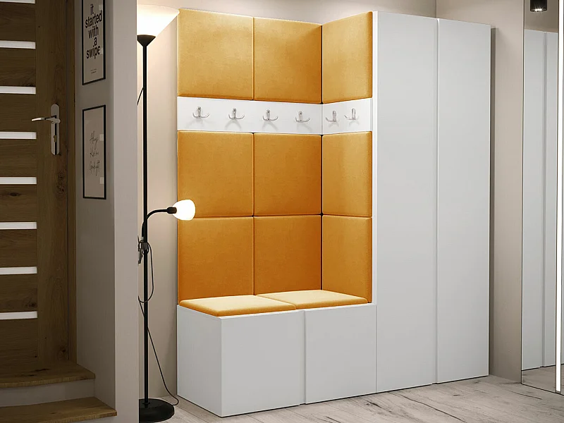 Conjunto para corredor Hartford 266, Tecido, 19x16x5cm