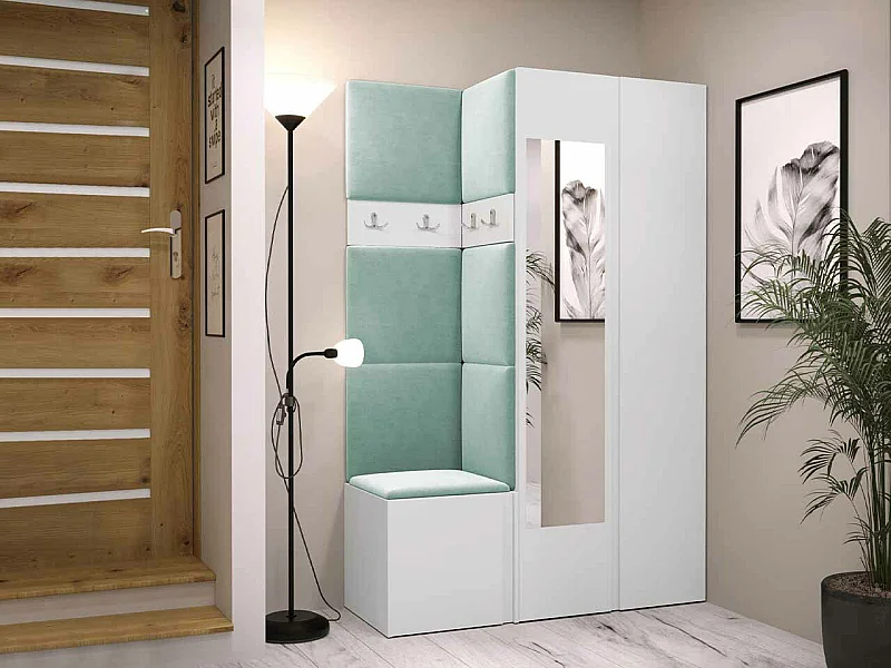 Conjunto para corredor Hartford 350, Espelho, 19x12x4cm