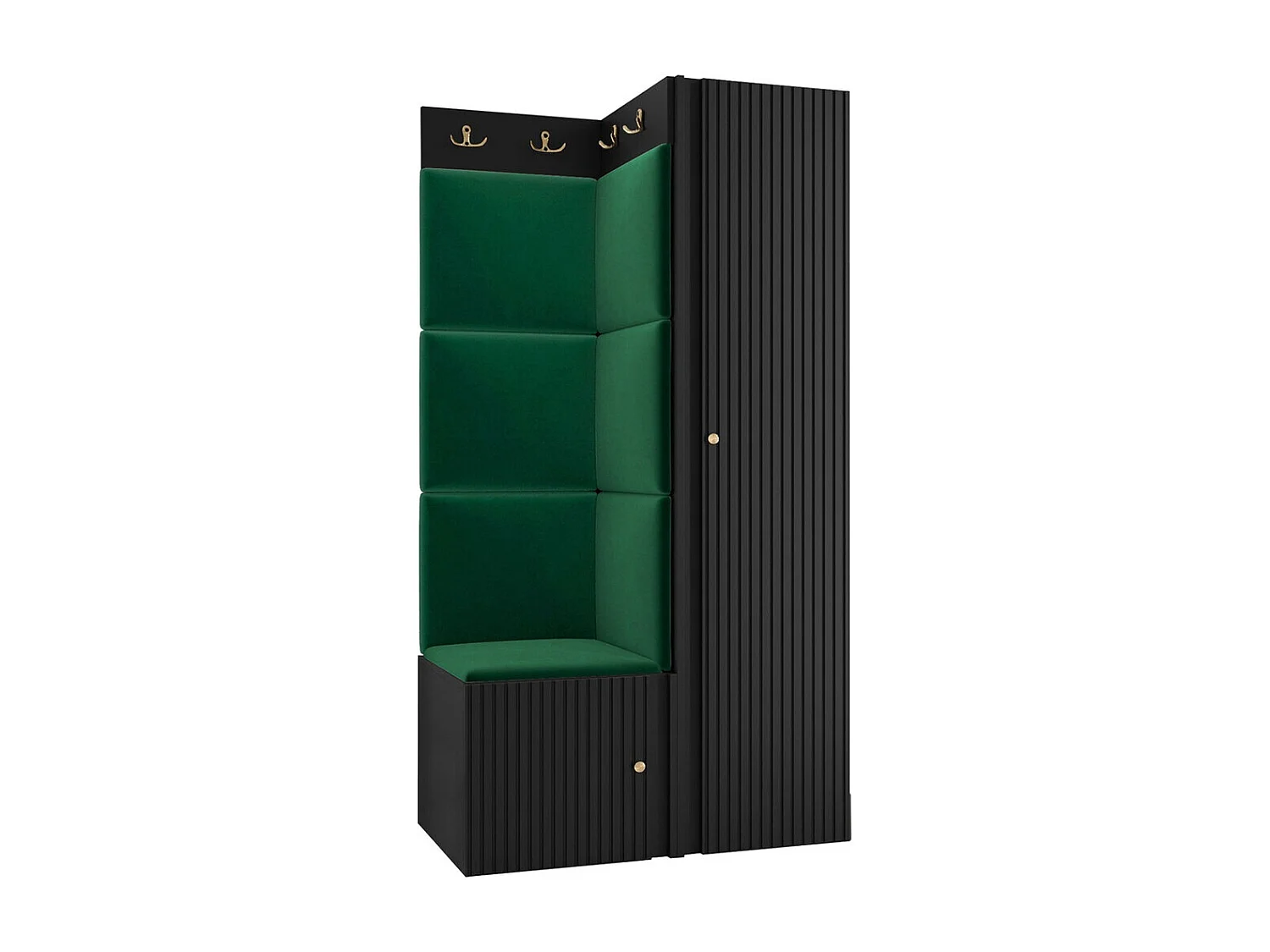 Conjunto para corredor Hartford 390, Montado nas parede, 19x8x5cm