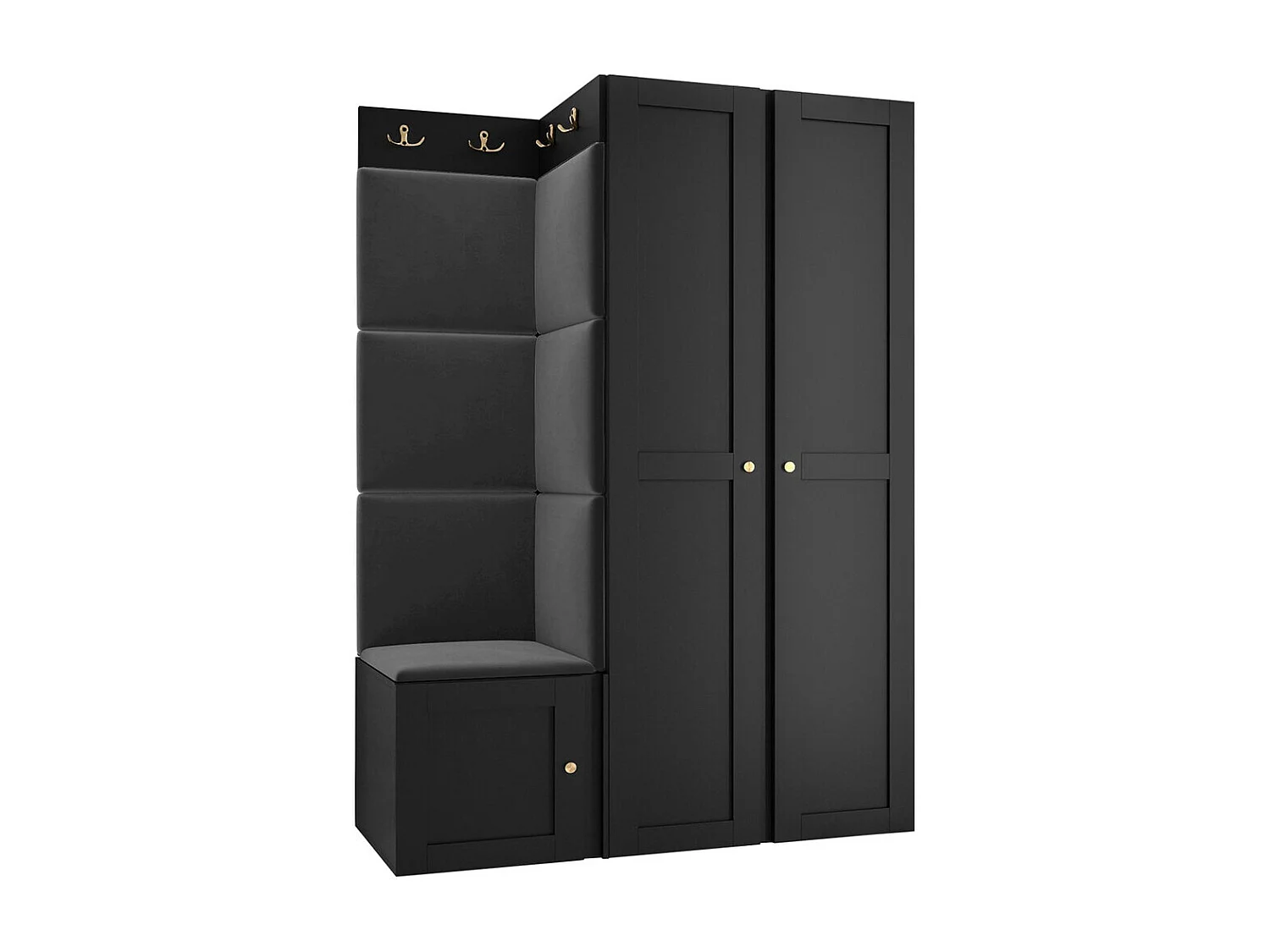 Conjunto para corredor Hartford 379, Tecido, 19x12x5cm