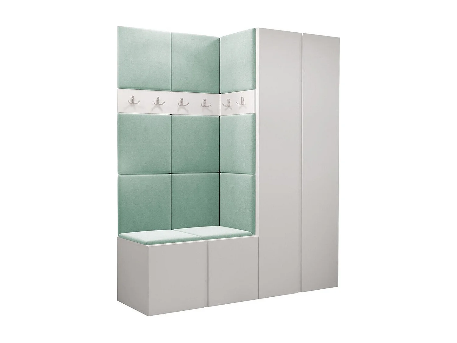 Conjunto para corredor Hartford 266, Colocado, 19x16x5cm