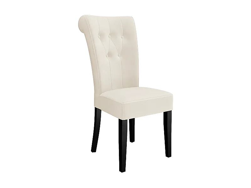 Chaise Racine 107, 100x51x66cm, Tissu, En bois, Stratifié