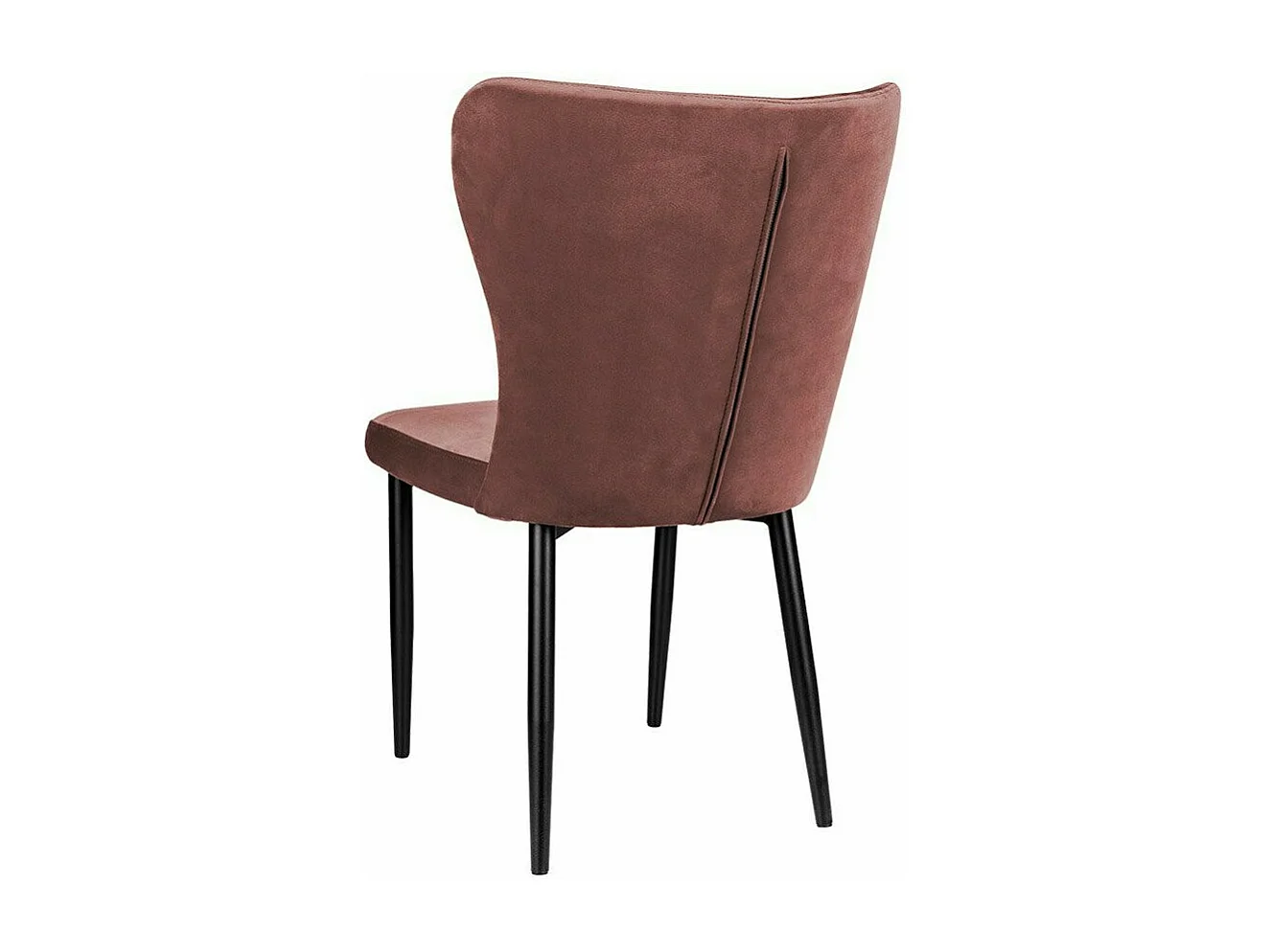 Chaise Jackson 105, 90x56x63cm, Tissu, Métallique, Bois