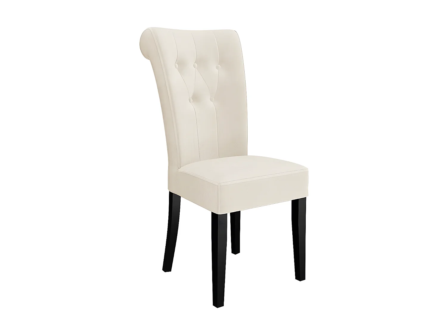 Chaise Racine 106, 100x51x66cm, Tissu, En bois, Stratifié