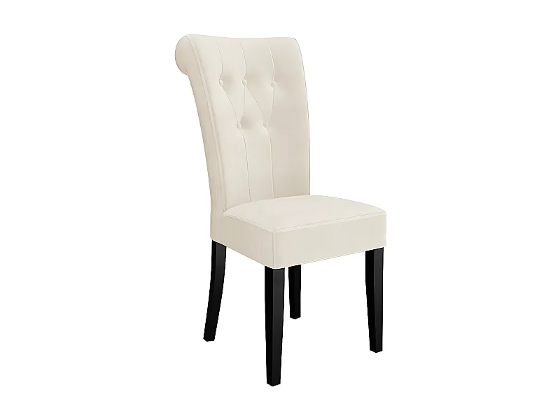 Chaise Racine 106, 100x51x66cm, Tissu, En bois, Stratifié