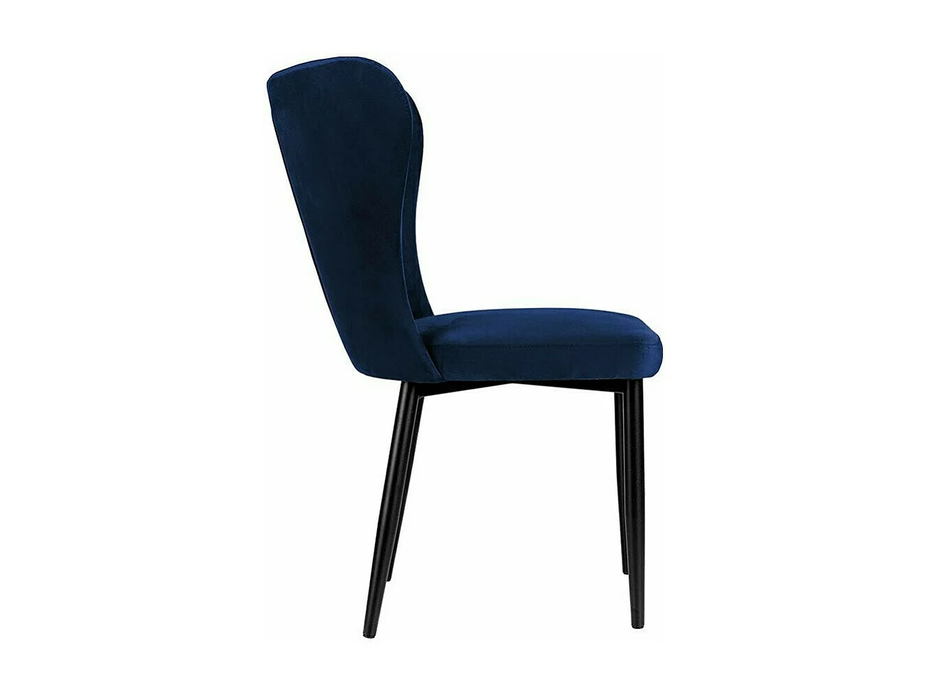 Chaise Jackson 105, 90x56x63cm, Tapisserie, Métallique, Bois