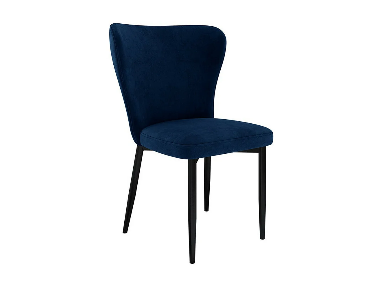 Sedia Jackson 105, 90x56x63cm, Arazzo, Metallico, Legno