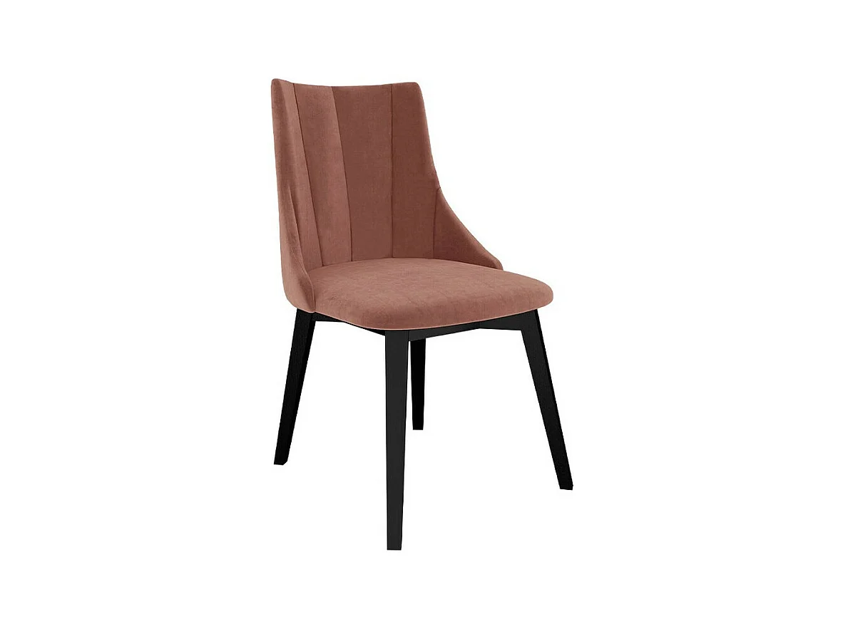 Sedia Racine 114, 85x53x56cm, Arazzo, Di legno, Truciolare laminato