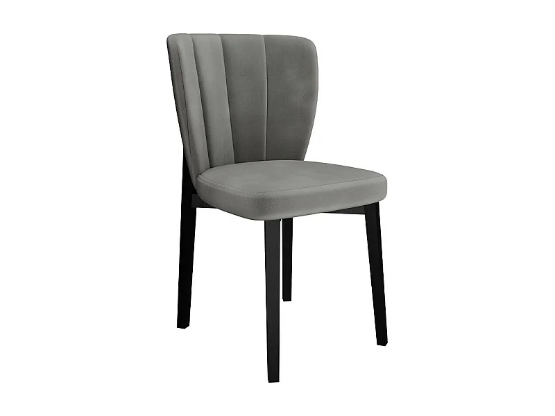 Chaise Racine 130, 84x50x55cm, Tapisserie, En bois, Stratifié