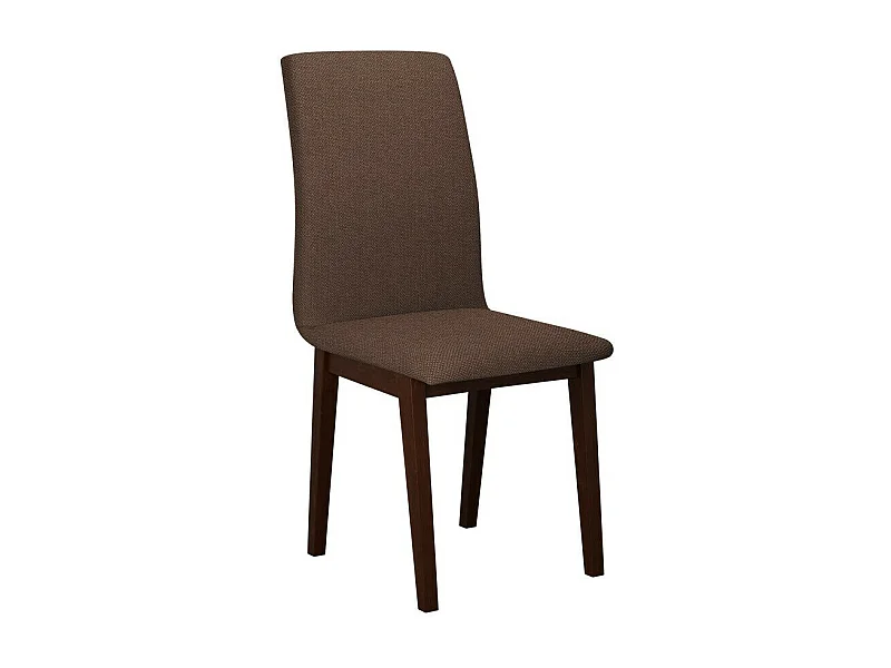 Silla Victorville 268, Marrón|Nuez, 90x43x40cm, Tapiz, De madera, Madera