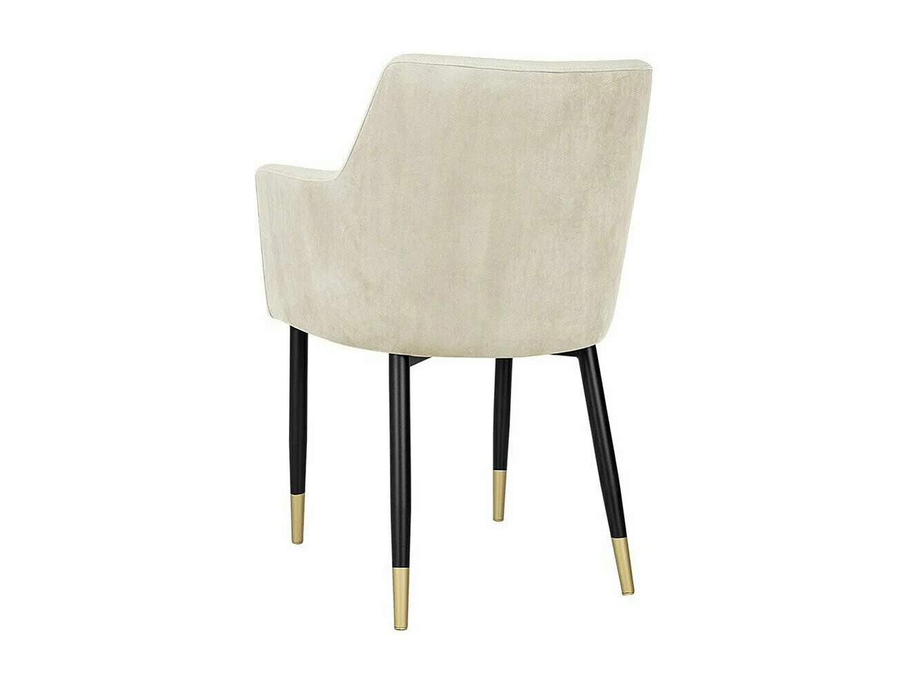 Chaise Jackson 108, 83x57x50cm, Tissu, Métallique, Bois