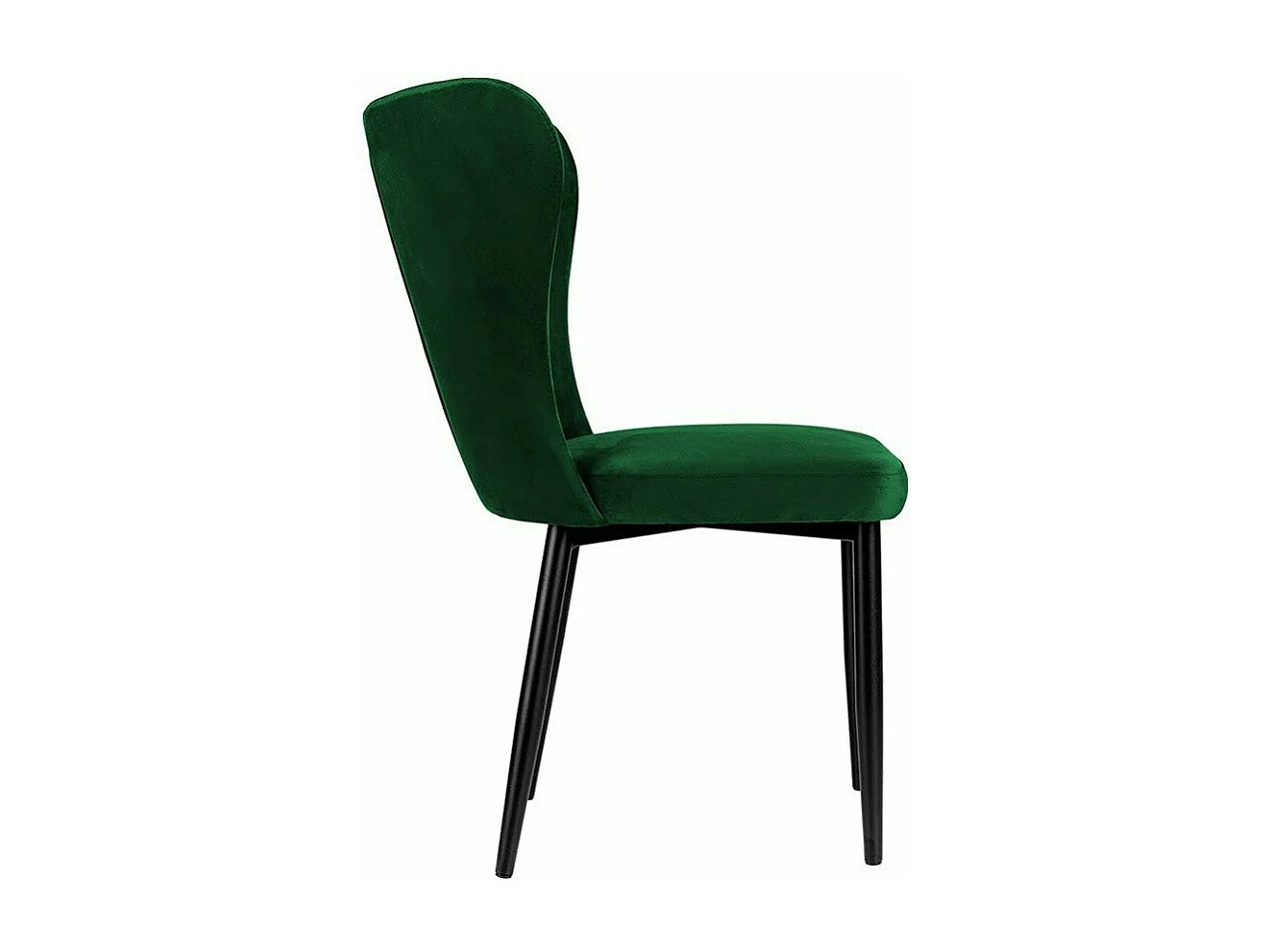 Chaise Jackson 105, 90x56x63cm, Tapisserie, Métallique, Bois