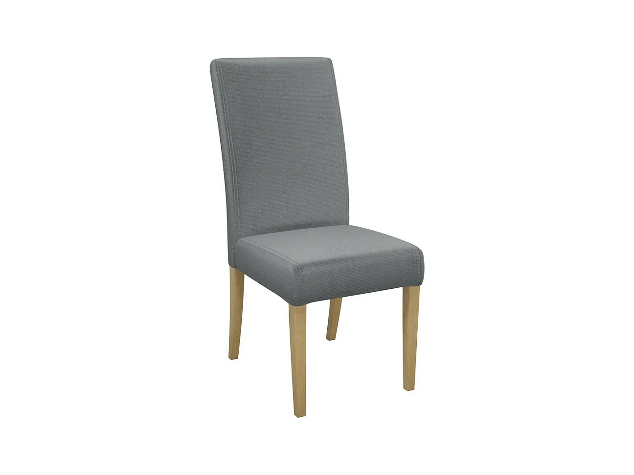Chaise Sparks 184, Sonoma chêne|Gris, 105x45x42cm, Tapisserie, En bois, Bois