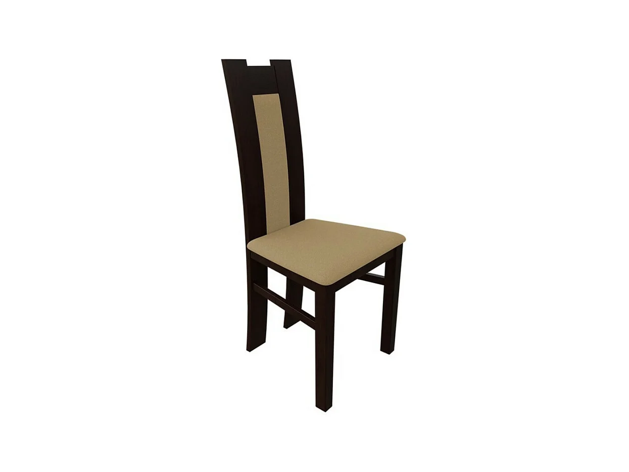 Chaise Sparks 109, 96x46x40cm, Tapisserie, En bois, Bois