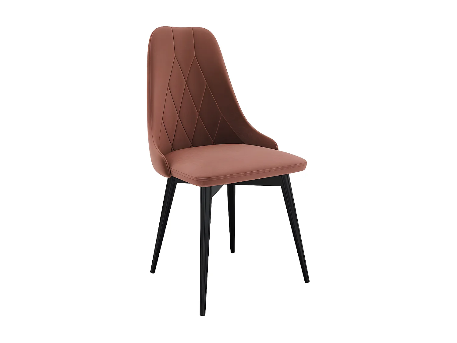 Chaise Racine 112, 99x54x60cm, Tapisserie, En bois, Stratifié