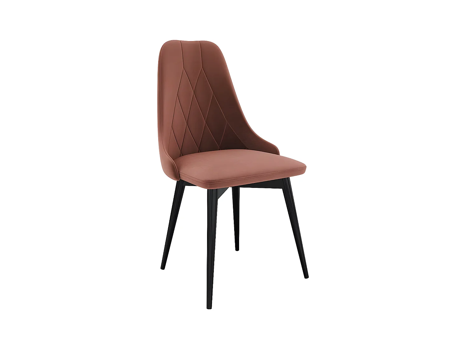 Chaise Racine 112, 99x54x60cm, Tapisserie, En bois, Stratifié