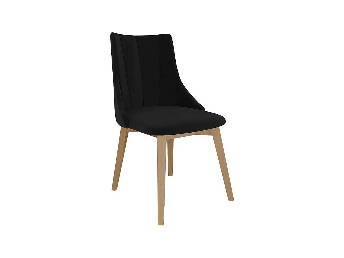 Silla Racine 114, 85x53x56cm, Tapiz, De madera, Aglomerado laminado
