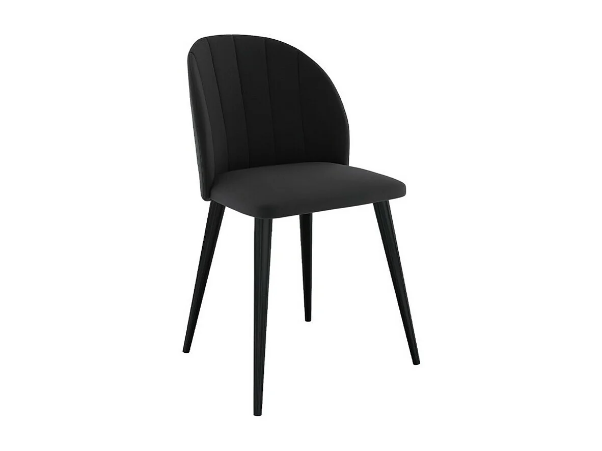 Chaise Racine 104, 83x53x57cm, Tapisserie, En bois, Stratifié