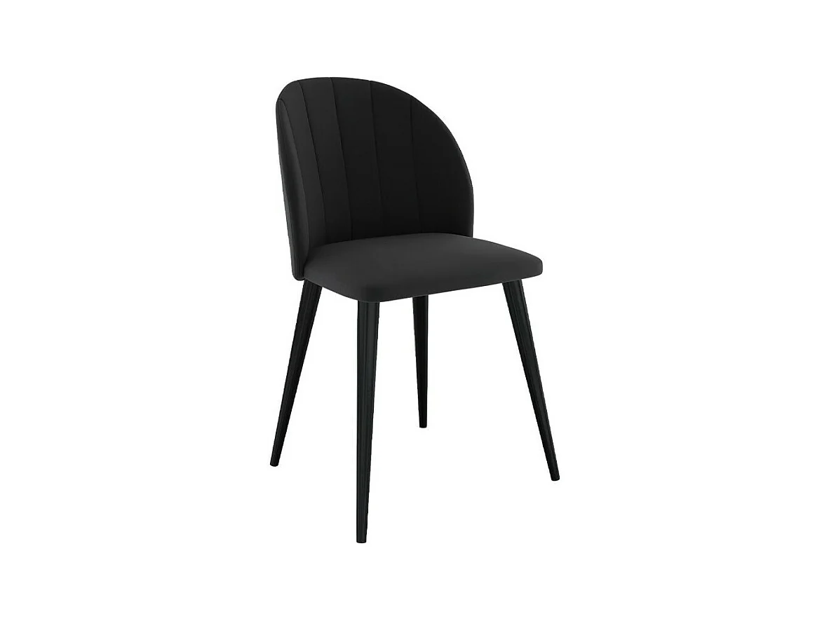 Silla Racine 104, 83x53x57cm, Tapiz, De madera, Aglomerado laminado