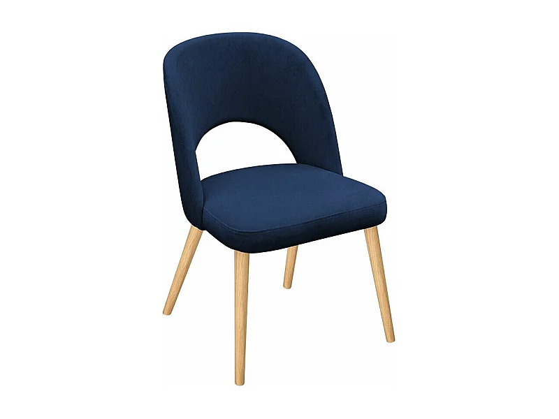 Chaise Sparks 197, Hêtre, 81x50x44cm, Tapisserie, En bois, Bois|Polywood