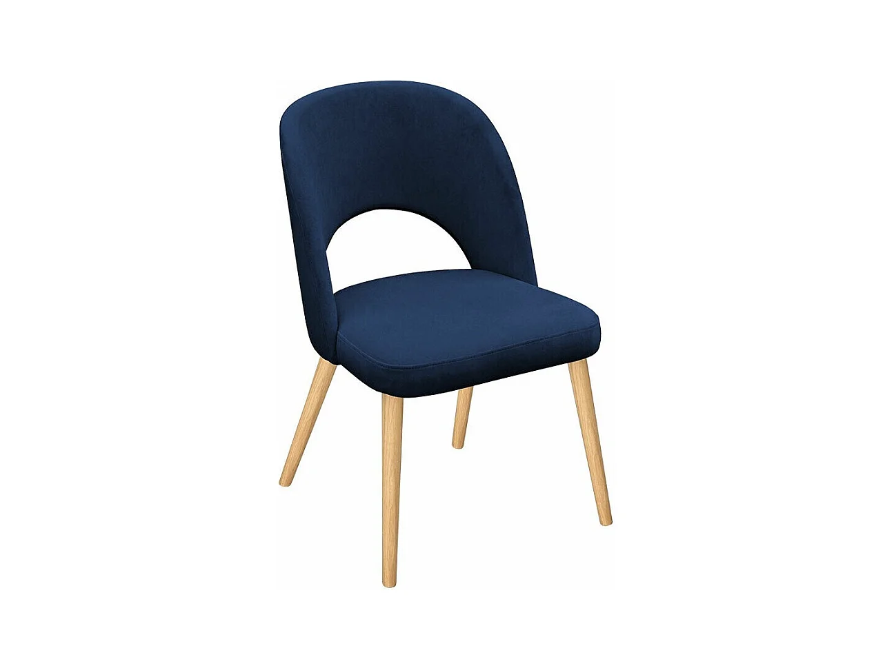 Chaise Sparks 197, Hêtre, 81x50x44cm, Tapisserie, En bois, Bois|Polywood