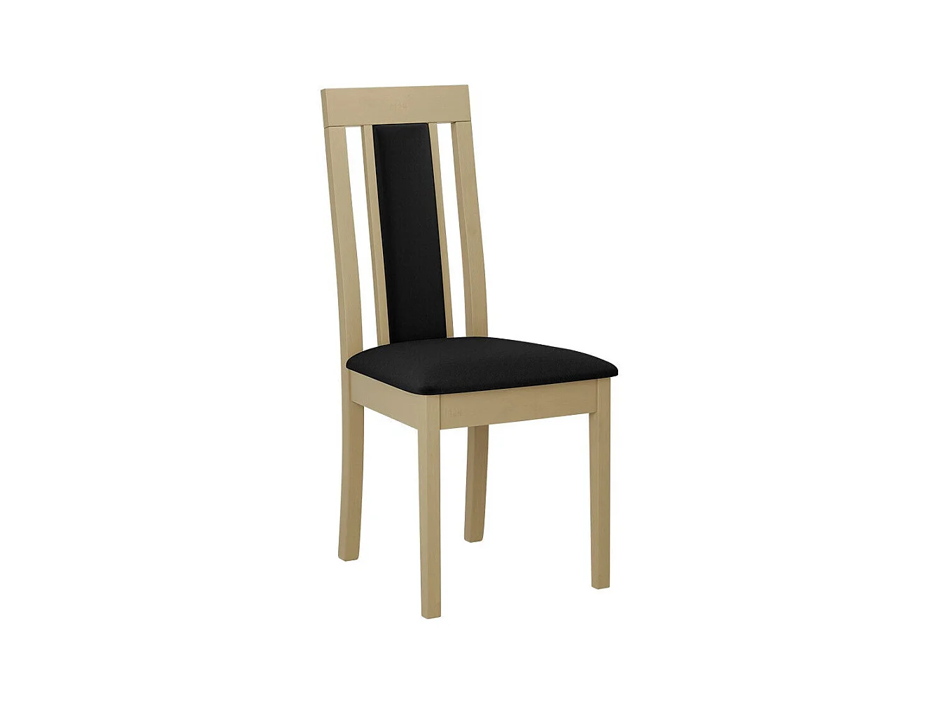 Silla Victorville 342, Roble Sonoma|Negro, 96x45x41cm, Tapiz, De madera, Madera