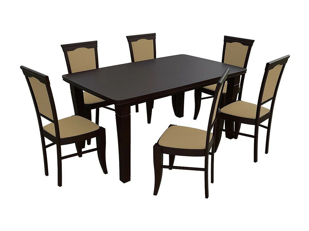 Chaise Sparks 157, 97x45x40cm, Tapisserie, En bois, Bois