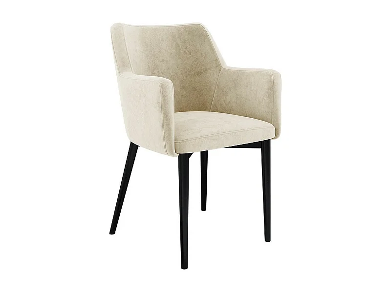 Silla Jackson 108, 83x57x50cm, Tapiz, Metálico, Madera