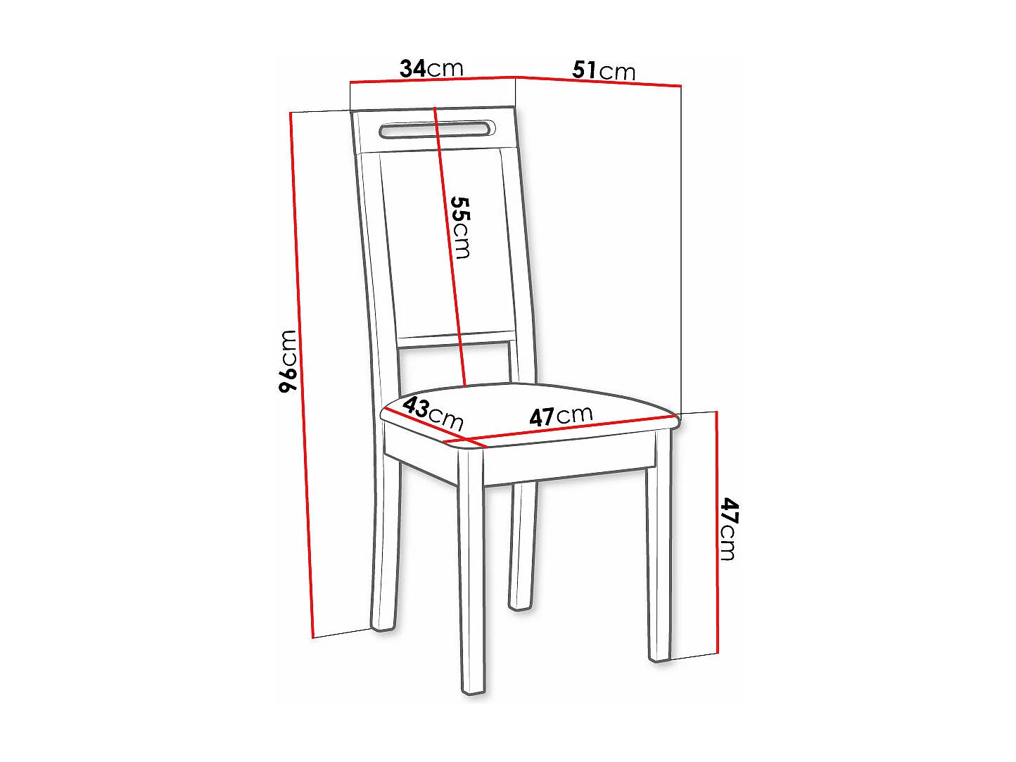 Silla Victorville 337, Azul|Nogal, 96x47x43cm, Tapiz, De madera, Madera