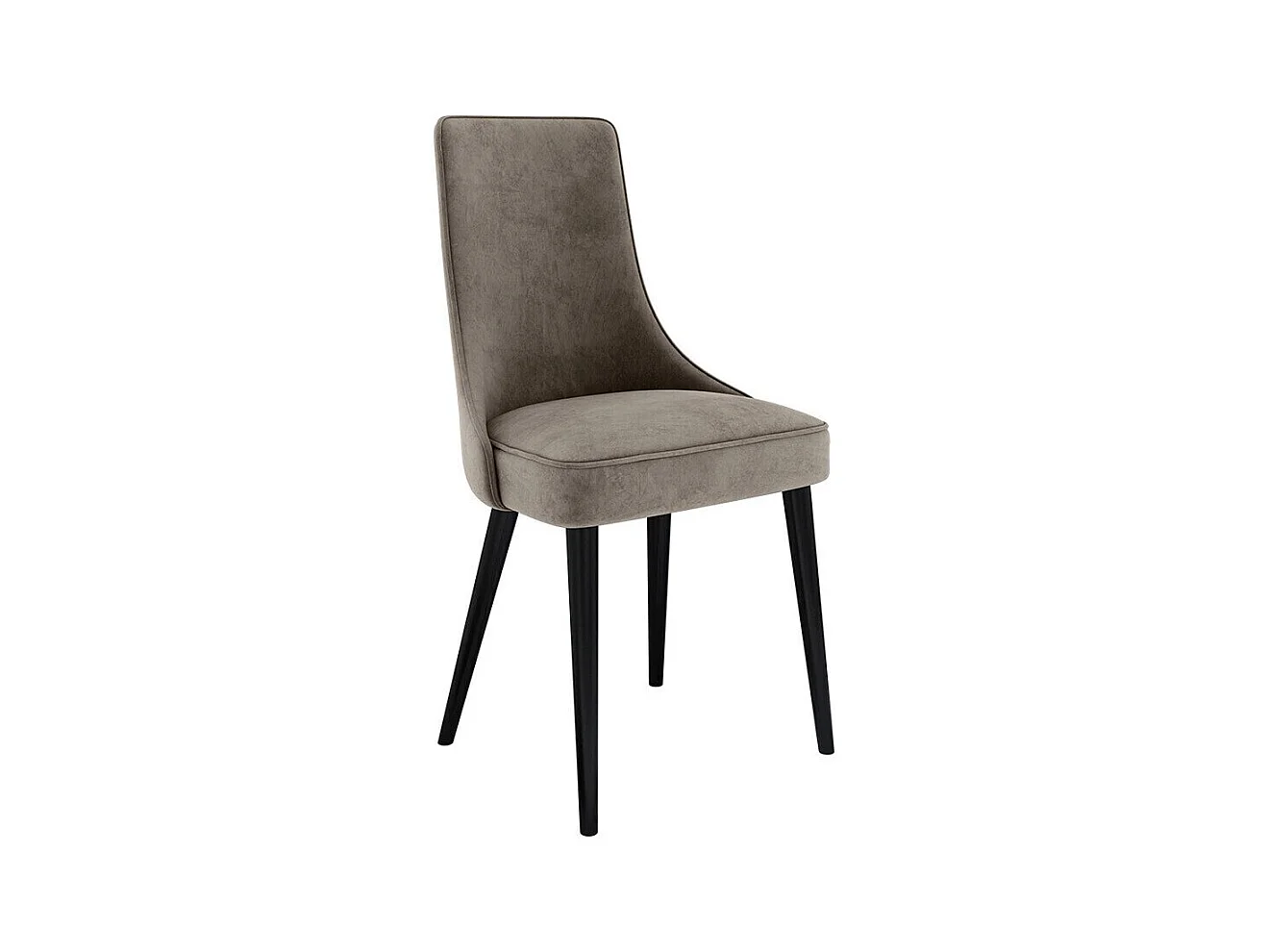 Chaise Jackson 107, 89x46x50cm, Tapisserie, Métallique, Bois