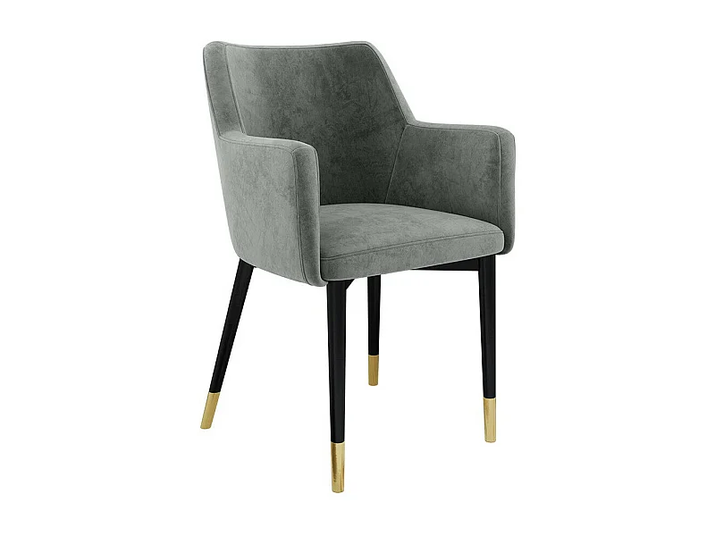 Silla Jackson 108, 83x57x50cm, Tapiz, Metálico, Madera