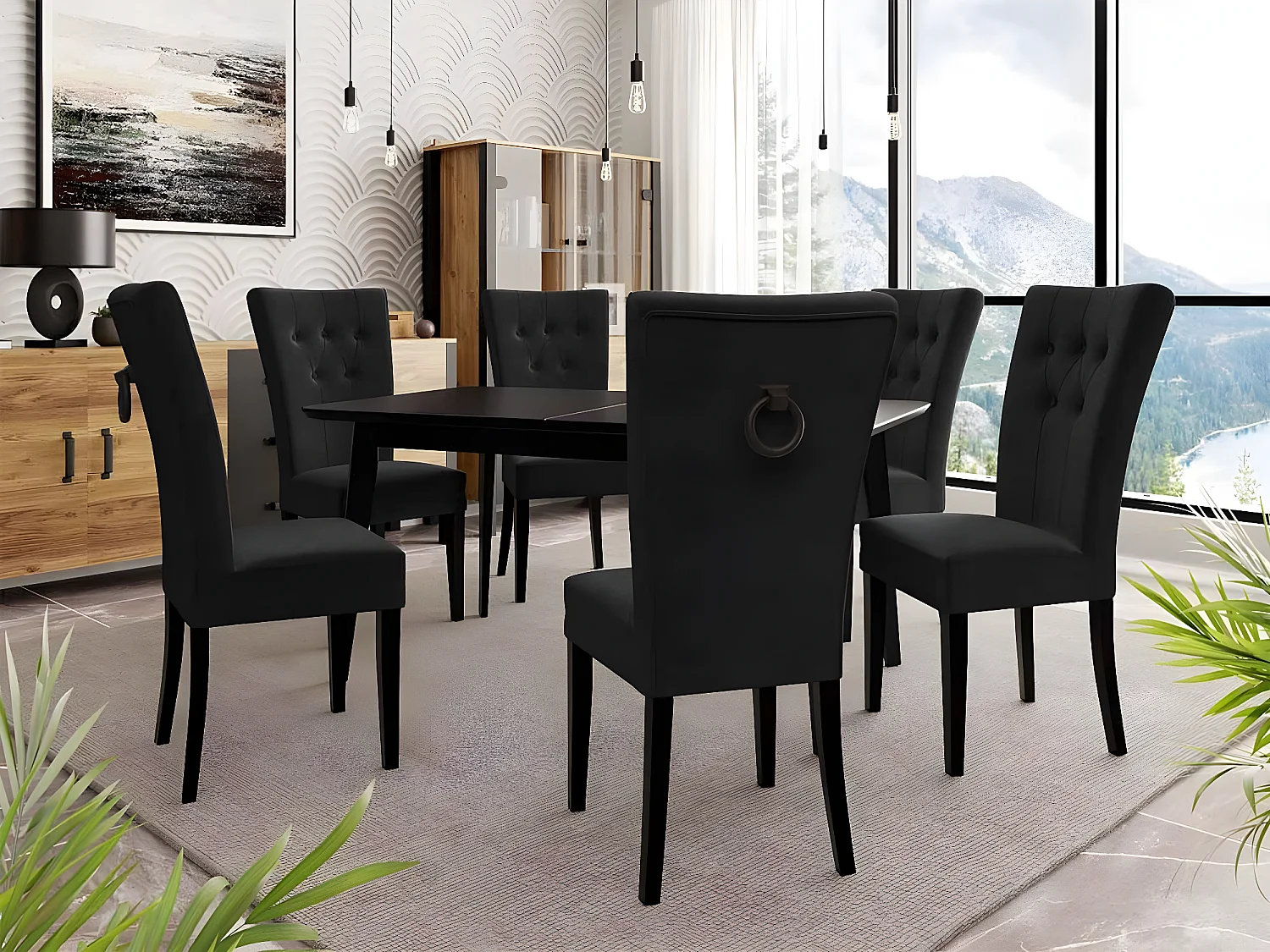 Cadeira Racine 109, Tecido, De madeira, 100x51x63cm