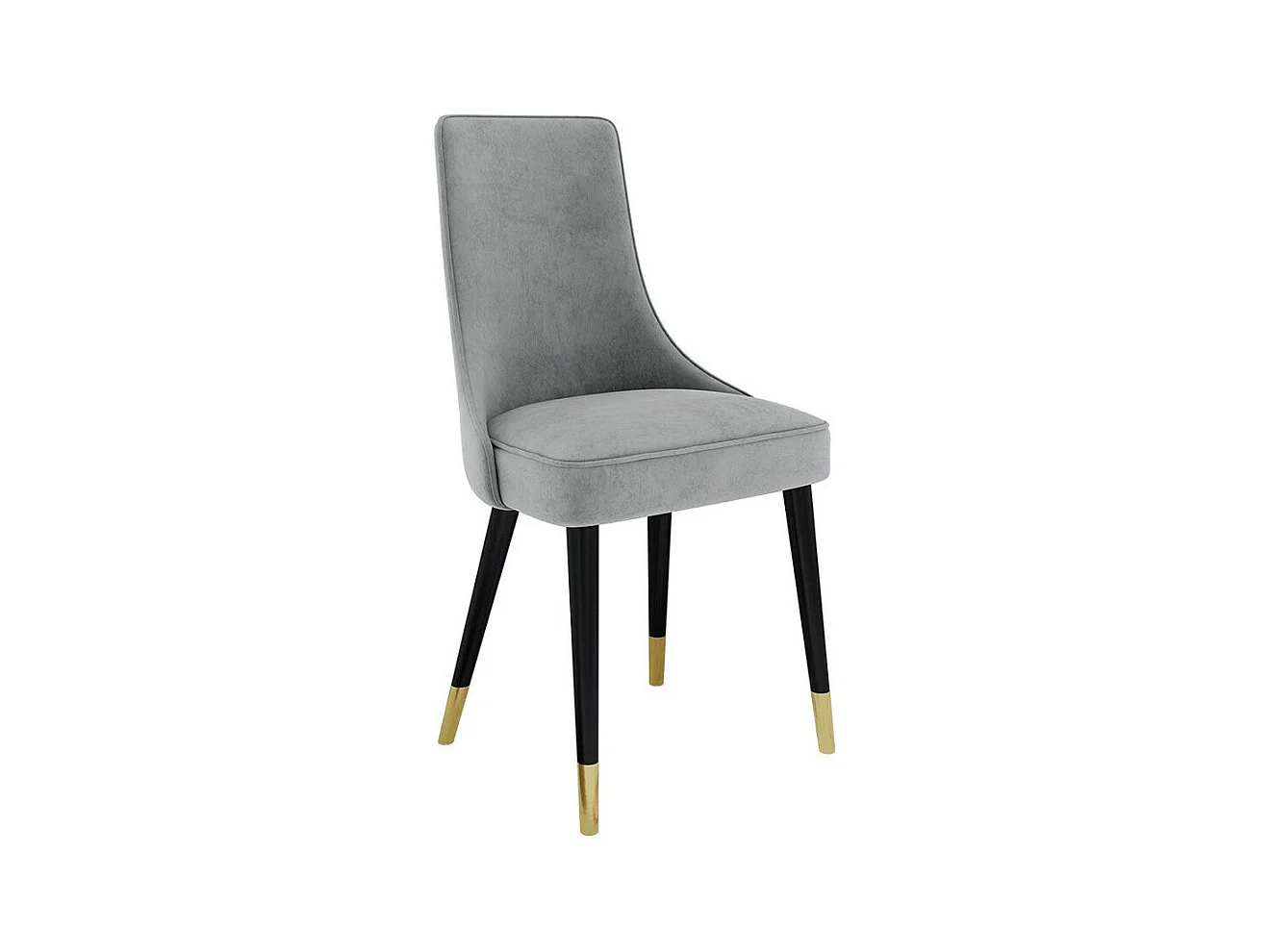 Chaise Jackson 107, 89x46x50cm, Tapisserie, Métallique, Bois