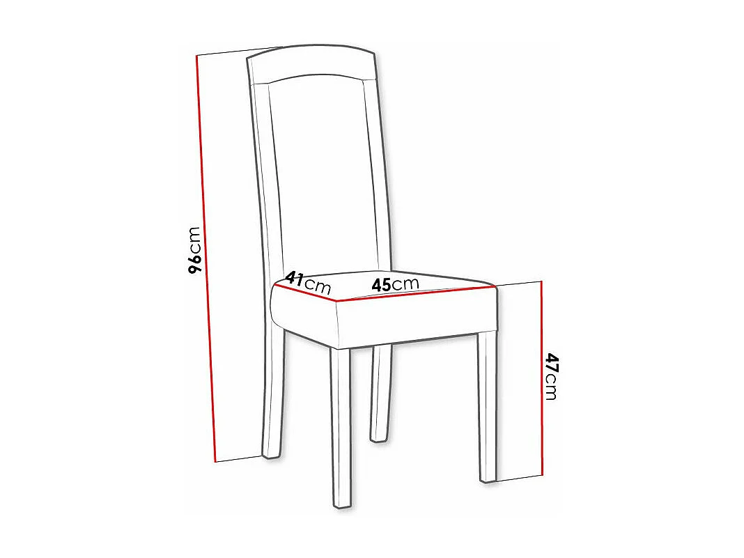 Silla Victorville 345, Roble Sonoma|Negro, 96x45x41cm, Tapiz, De madera, Madera
